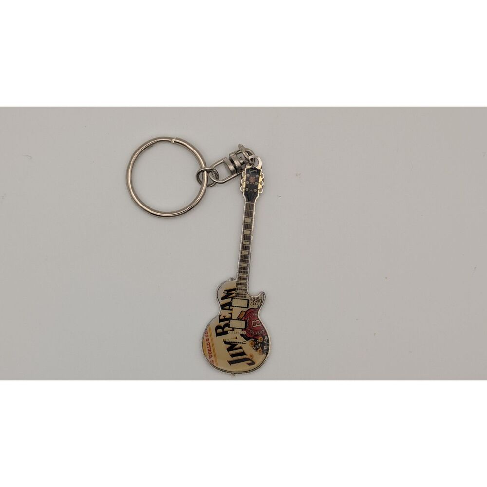 Vintage Jim Beam Guitar Key Chain